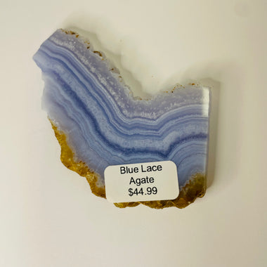 Blue Lace Agate Slice 37 grams