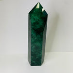 Beautiful Large Green Strawberry Quartz Tower / Pillar  740 grams