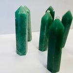 Green Aventurine Crystal Points / Tower | Luck And Abundance