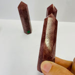 Strawberry Crystal Quartz Point Tower