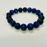 "A" Dark Blue Kyanite 10mm Crystal Gemstone Bracelet - Ai NeDefault Category