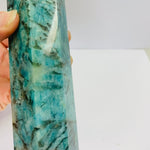 Amazonite Crystal Gemstone Tower 497 grams - Ai NeDefault Category