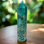 Amazonite Crystal Gemstone Tower 497 grams - Ai NeDefault Category