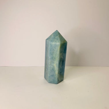 Aquamarine Crystal Tower 96 grams - Ai Ne