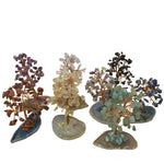 Assorted Mini Crystal Chip Trees With Agate Base - Ai NeDefault Category