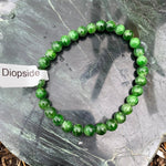 Authentic Chrome Diopside Crystal Bracelet 6mm - Ai NeDefault Category