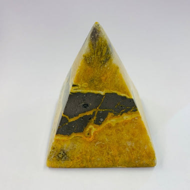 Bumble Bee Jasper Crystal Pyramid 6.2cm - Ai Ne