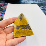 Bumble Bee Jasper Crystal Pyramid 6.2cm - Ai Ne