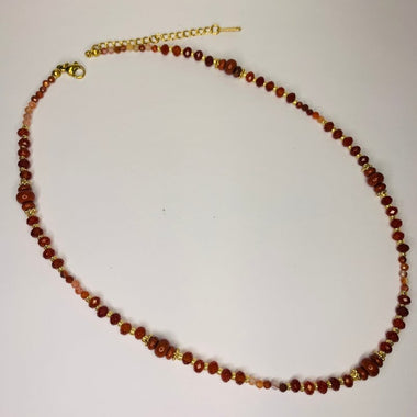 Carnelian Crystal Necklace - Ai Ne