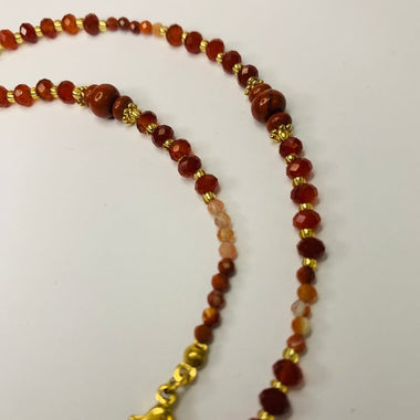 Carnelian Crystal Necklace - Ai Ne