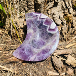 Chevron Amethyst Gemstone Crystal Moon Phase 340 grams - Ai NeDefault Category