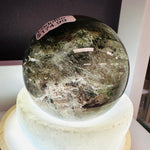 Garden Quartz / Lodolite / Phantom Quartz Crystal Sphere 8 cm - Ai NeDefault Category