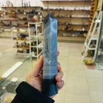 Grey Banded Agate Crystal Tower - 20cm - Ai NeDefault Category