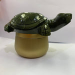 Handcarved Authentic Green Jade Turtle - Luck, Health and Prosperity - Ai NeDefault Category