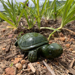 Handcarved Authentic Green Jade Turtle - Luck, Health and Prosperity - Ai NeDefault Category