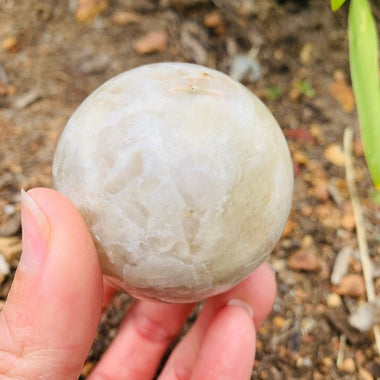 Moonstone Crystal Sphere 226 grams - Ai Ne