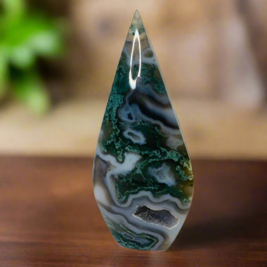 Moss Agate Flame - Ai Ne