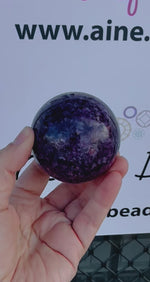 Purple Lepidolite Sphere - 6cm