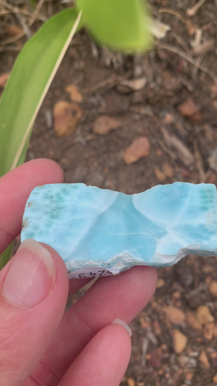 Sale! Authentic Larimar Crystal | Elegance Infused with Healing Energy