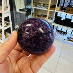 Purple Lepidolite Sphere - 6cm - Ai Ne