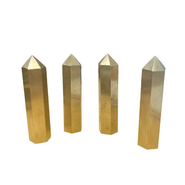 Pyrite (Fools Gold) Crystal Points/Tower 9 - 10cm - Ai NeDefault Category