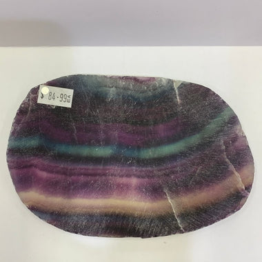 Rainbow Fluorite Crystal Plate / Slab 445 grams - Ai Ne