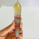 Rainbow Fluorite Wand 106 grmas - Ai Ne