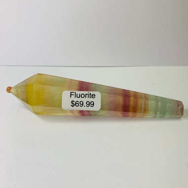 Rainbow Fluorite Wand 106 grmas - Ai Ne