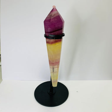 Rainbow Fluorite Wand - Ai Ne