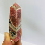 RARE! Argentinian Rhodochrosite Crystal Tower / Points 57 grams - Ai Ne