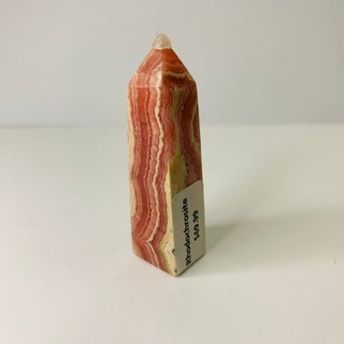 RARE! Argentinian Rhodochrosite Tower / Points 28 grams - Ai Ne