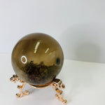 RARE! Natural Citrine Sphere & Garden Quartz Lodolite - Ai NeGifts & Crystals