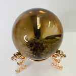 RARE! Natural Citrine Sphere & Garden Quartz Lodolite - Ai NeGifts & Crystals