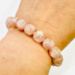 RARE! Pink Lepidolite Precious Stone Crystal Bracelet 10mm - Ai NeDefault Category