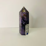 RARE! Russian Charoite Point / Tower 62 mm - Spiritual Transformation - Ai Ne