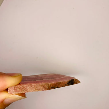 Rhodochrosite Crystal Slice / 31 grams - Ai Ne