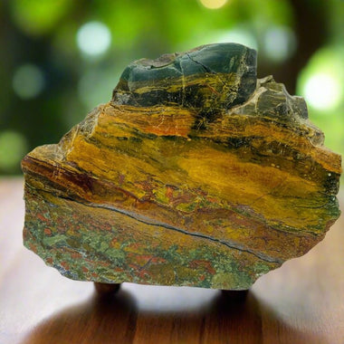 Very rare! Indonesian Opalised Petrified Wood 1,203 grams - Ai Ne