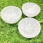 Genuine Selenite Gemstone Crystal Bowl 6cm - Ai NeDefault Category